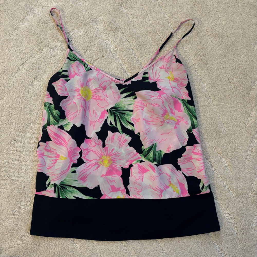 Floral tank top